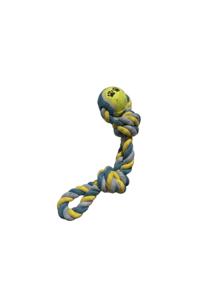 Knotted Rope-Tennis Ball