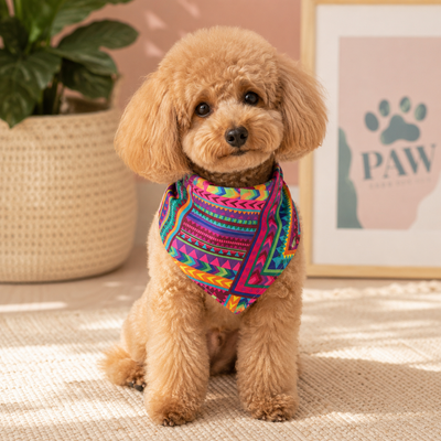 Colorful Tribal Chiffon Bandana