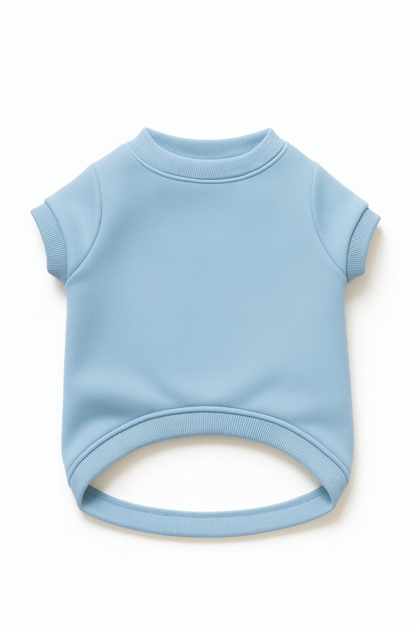 Plain Crewneck Baby Blue