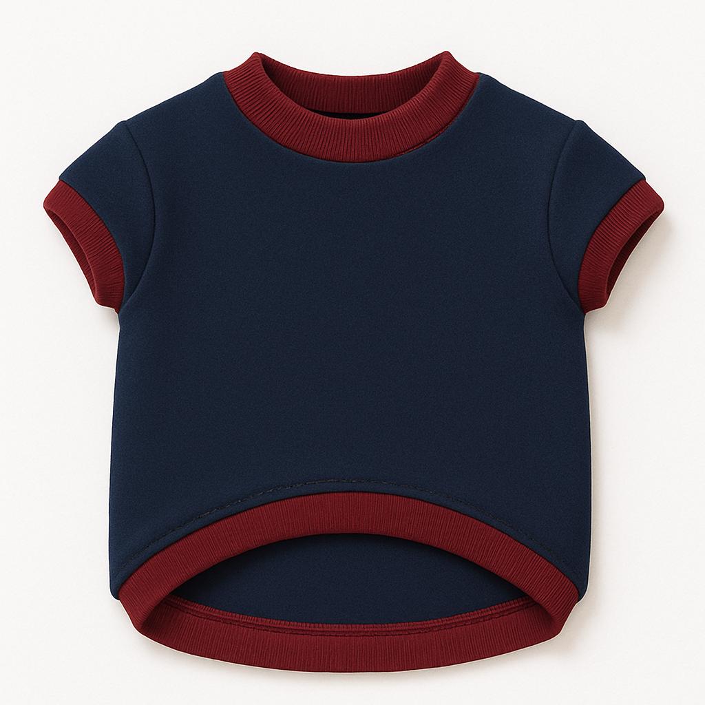 Plain Crewneck Dark Blue